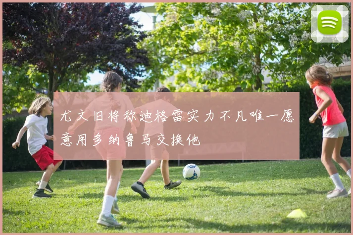 尤文旧将称迪格雷实力不凡唯一愿意用多纳鲁马交换他