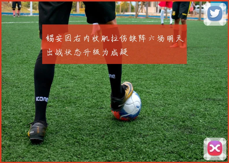 锡安因右内收肌拉伤缺阵六场明天出战状态升级为成疑