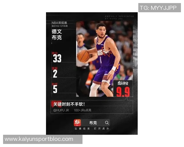 布克复出状态渐入佳境半场出战13分钟贡献10分2助